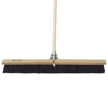 CC186 36in.  Fine Push Broom W/Handle