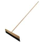 48 Wood Soft Plastic Concrete Broom W/O Hdl Image 1