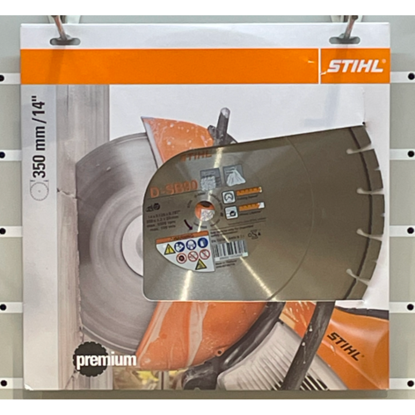 STIHL D-SB90 Premium Diamond Wheel 14"x20MM Image 1