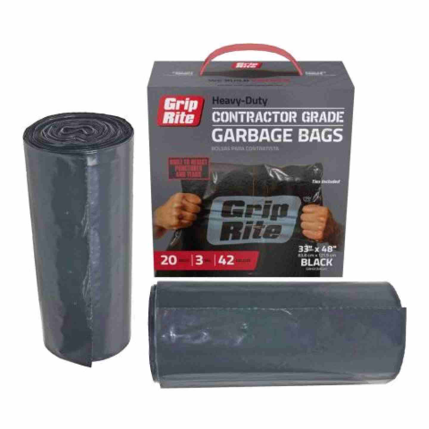Heavy-Duty Contractor Garbage Bags Image 1