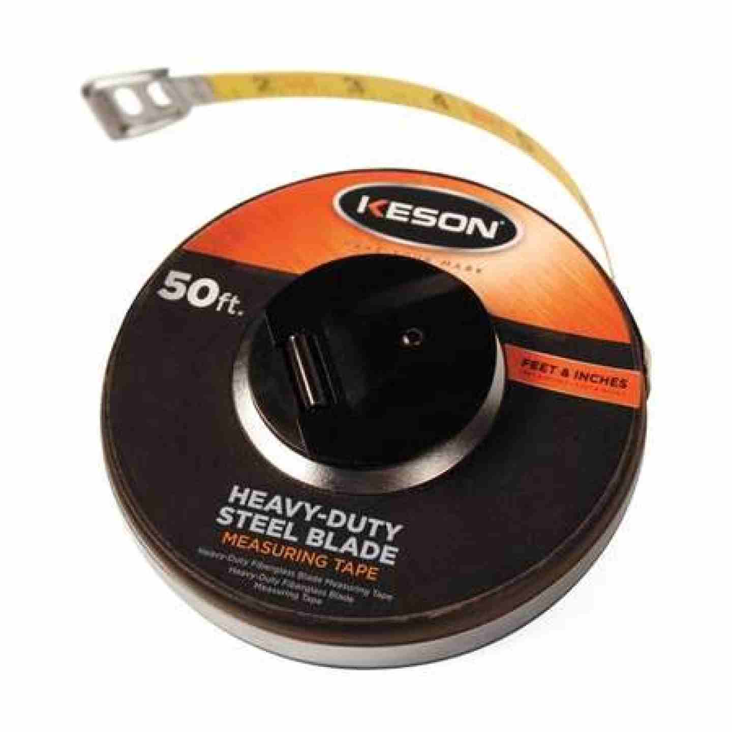 Keson ST Series Closed Case Steel Tape Measure, 50' Image 1