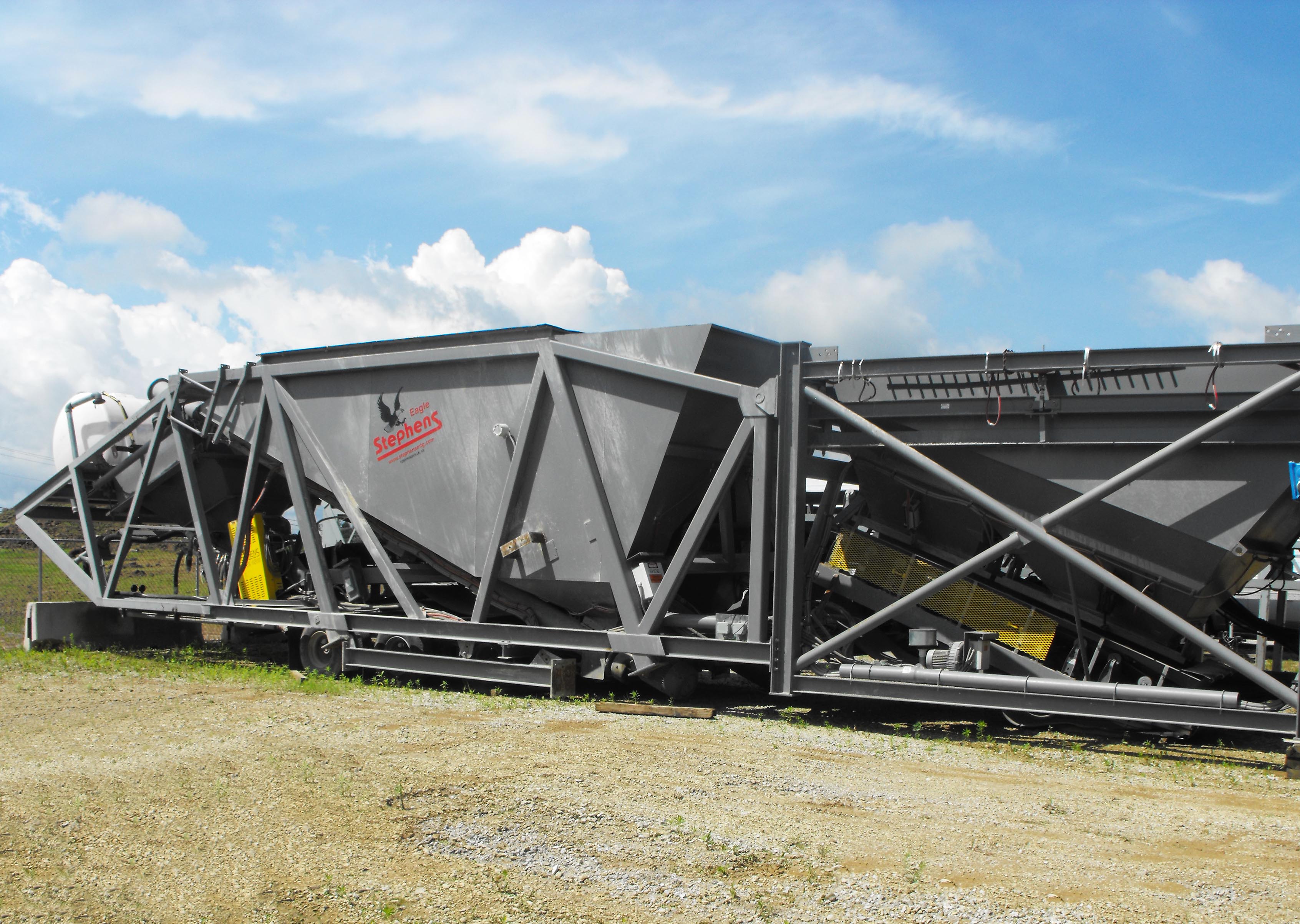 Stephens Portable EAGLE Concrete Plant