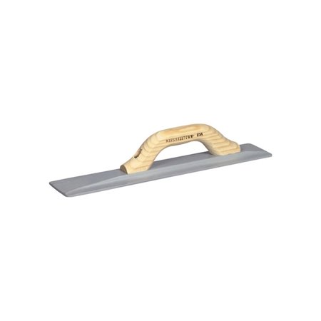 16in.  BEVELED MAG FLOAT WOOD HANDLE