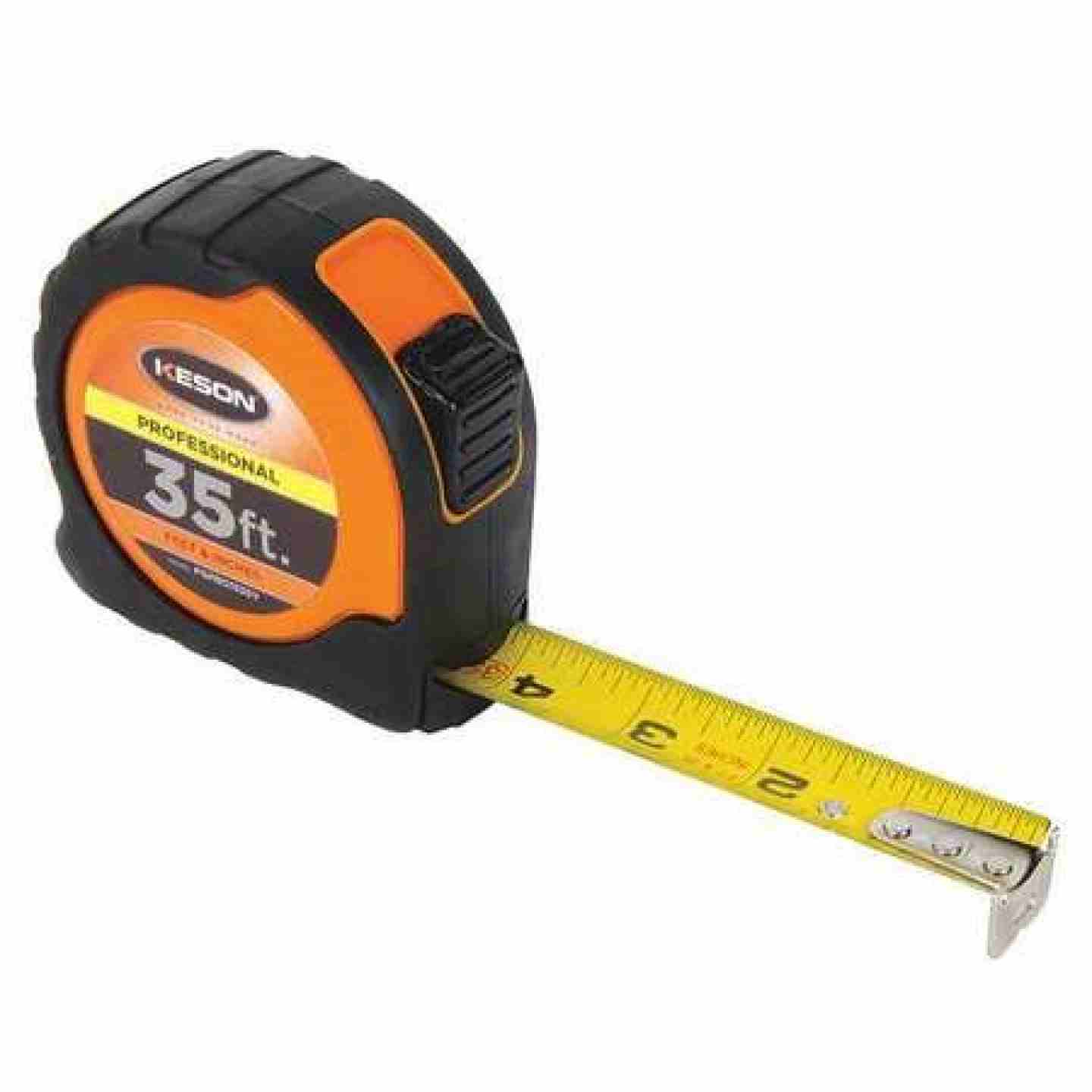Keson Professional Tape Meassure, 35' Image 1