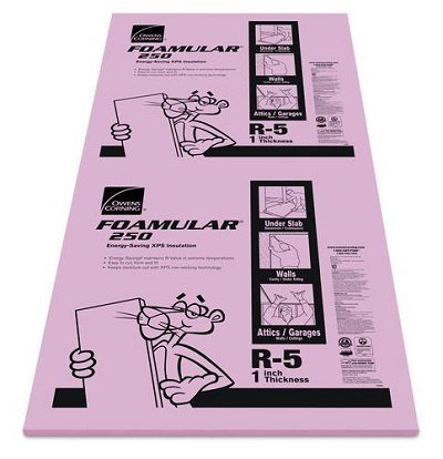 Foamular 250 1" x 48" x 96" SE Rigid Insulation