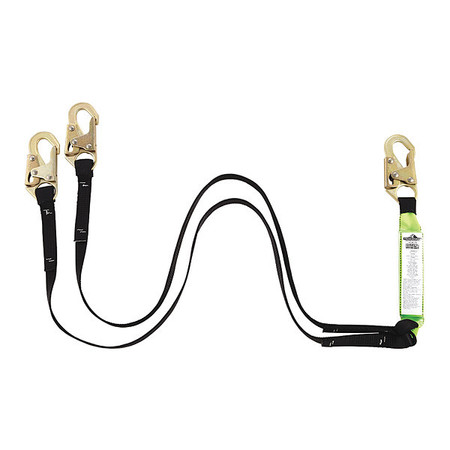 PeakWorks Double Shock Absorbing Lanyard Image 1