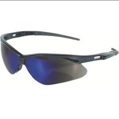 Nemesis Safety Glasses Blue Mirror w/ AF Lens 14481