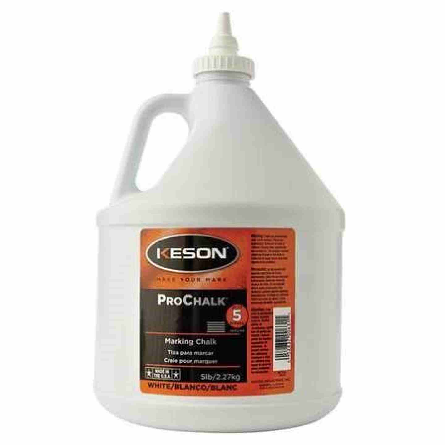 Keson Chalk White 5lbs Image 1