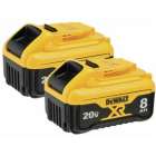 20V MAX* 8Ah Battery (2 Pack) Image 1