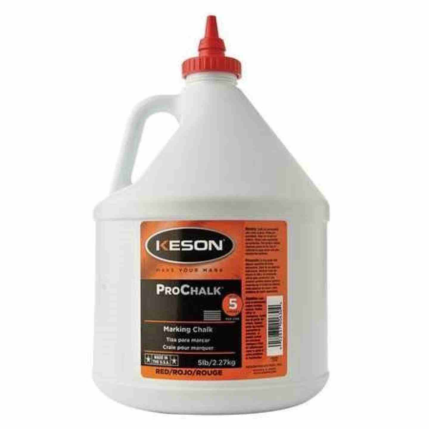 Keson Chalk Red 5lbs Image 1