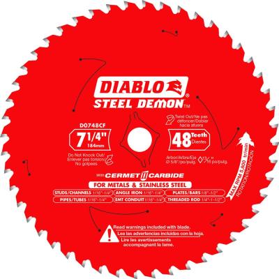 Diablo 7-1/4 x 48-Teeth Steel Demon Blade Image 2