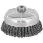 DeWalt 6" x 5/8-11 Knotted Wire Cup Brush Image 1