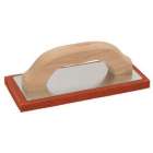 18345 Fine Red Rubber Float 9x4 Image 1