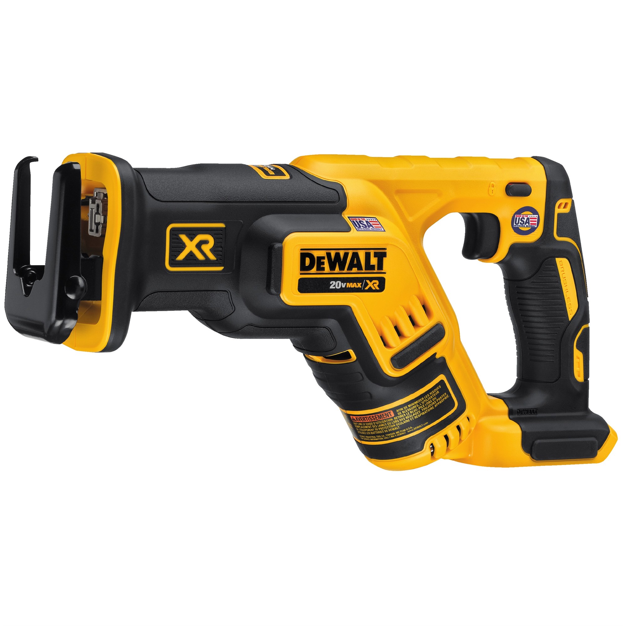 DeWalt 20V MAX* XR® Brushless Compact Reciprocating Saw (Tool Only)