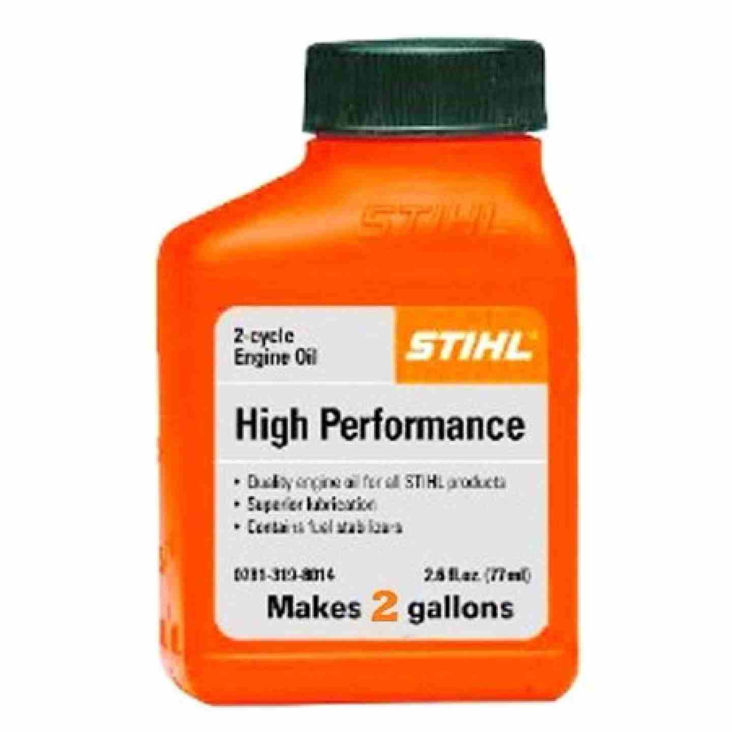 STIHL High Performance 2-Cycle Engine Oil 5.2 oz (2 Gallon Mix) Image 1