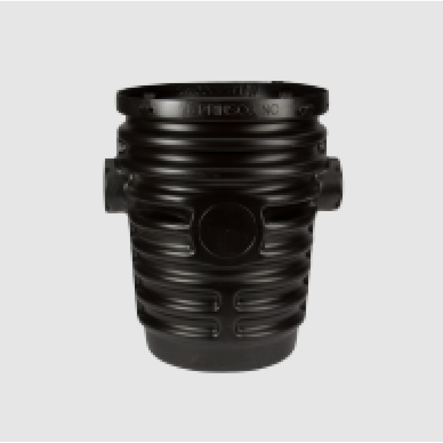 Prinsco 18" x 24" Tapered Sump Pit W/Locking Lid Image 1