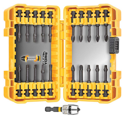 DeWalt FlexTorq Assorted 1/4 in. Impact Drive Bit Set 22 pc Image 1