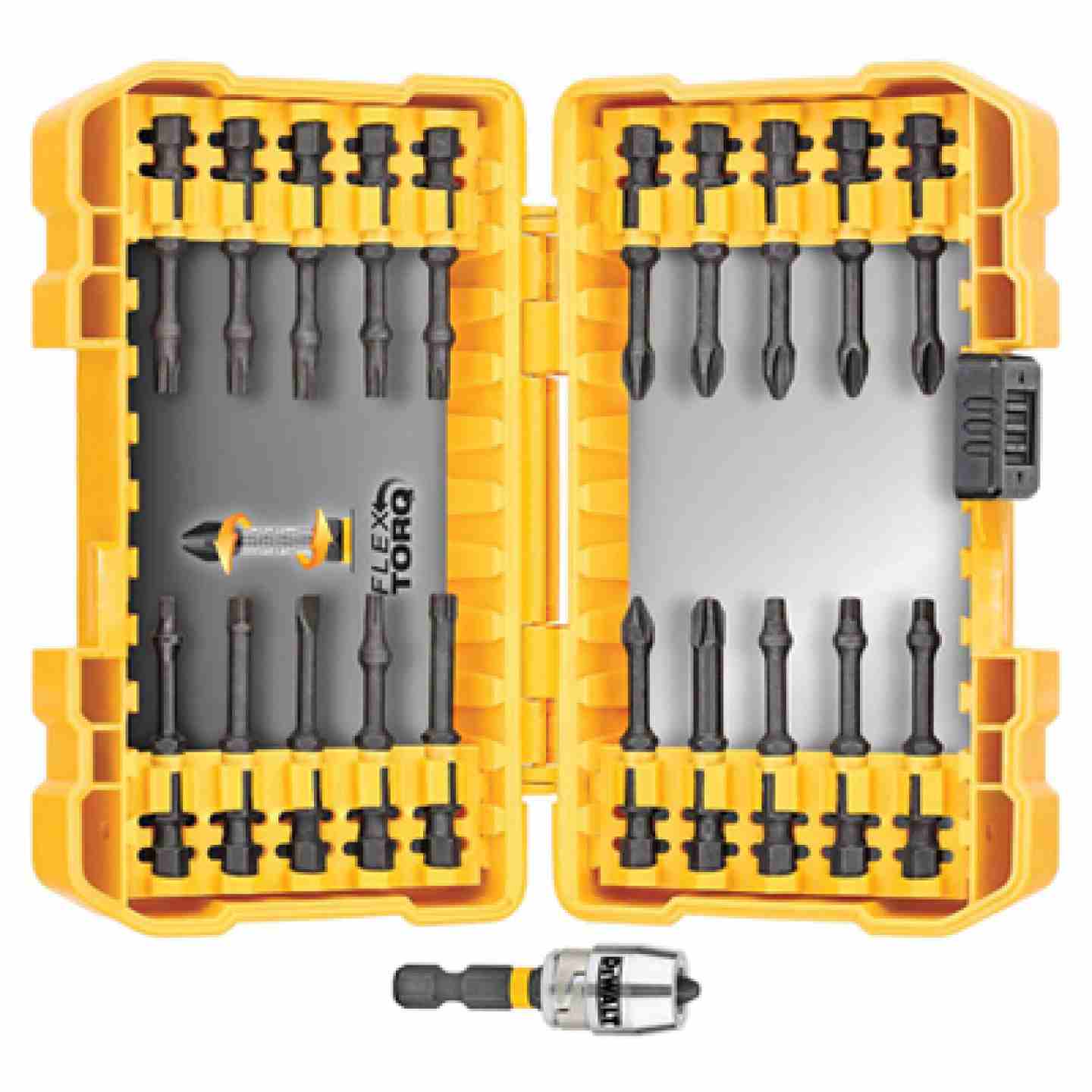 DeWalt FlexTorq Assorted 1/4 in. Impact Drive Bit Set 22 pc Image 1
