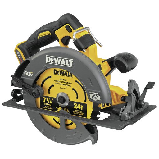 DeWalt 60V MAX* Brushless Cordless 7-1/4 in. Circular Saw with Electronic Brake (Tool Only)
