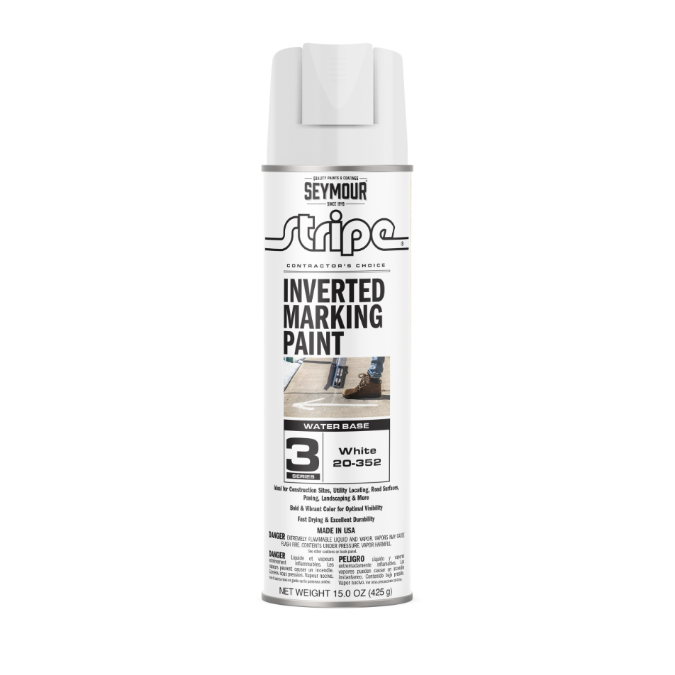 Seymour White Marking Paint Inverted Ground Marking Paint