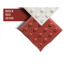 ADA Solutions Replaceable Radius Tile Brick Red Image 1