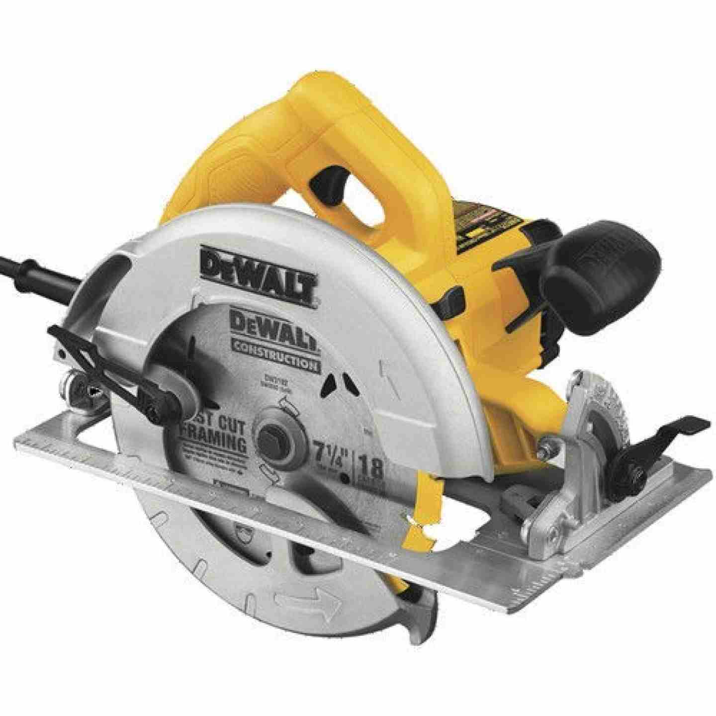 DeWalt 7-1/4" Lightweight Circular Saw w/ Contractor Bag Image 1