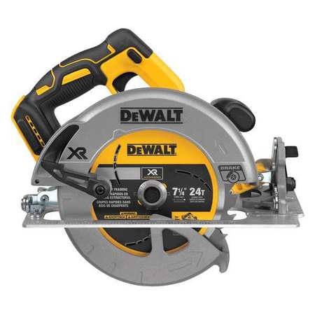 DeWalt 20V MAX* XR® Brushless Cordless 7-1/4 in. Circular Saw (Tool Only) Image 1