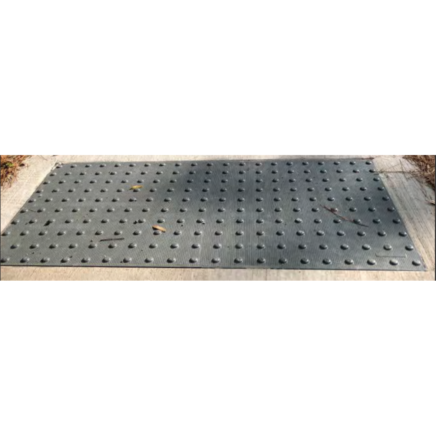 ADA Solutions Replaceable Radius Tile Dark Gray, 36118 Image 1