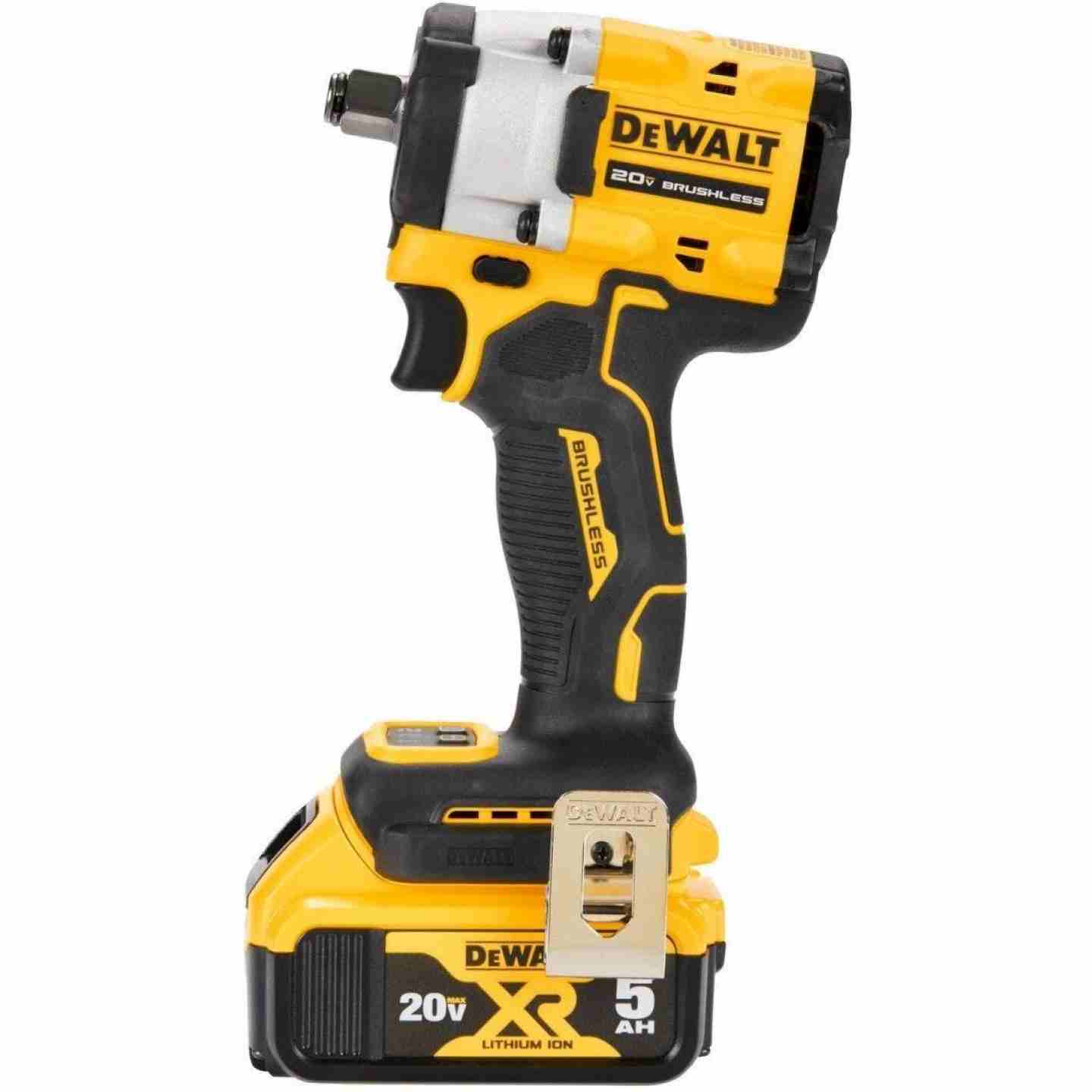 DeWalt ATOMIC 20V MAX* 1/2 in. Cordless Impact Wrench with Hog Ring Anvil Kit Image 1