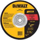 DeWalt 9" x 1/4" x 5/8"-11 High Performance Metal Grinding Wheel Image 1