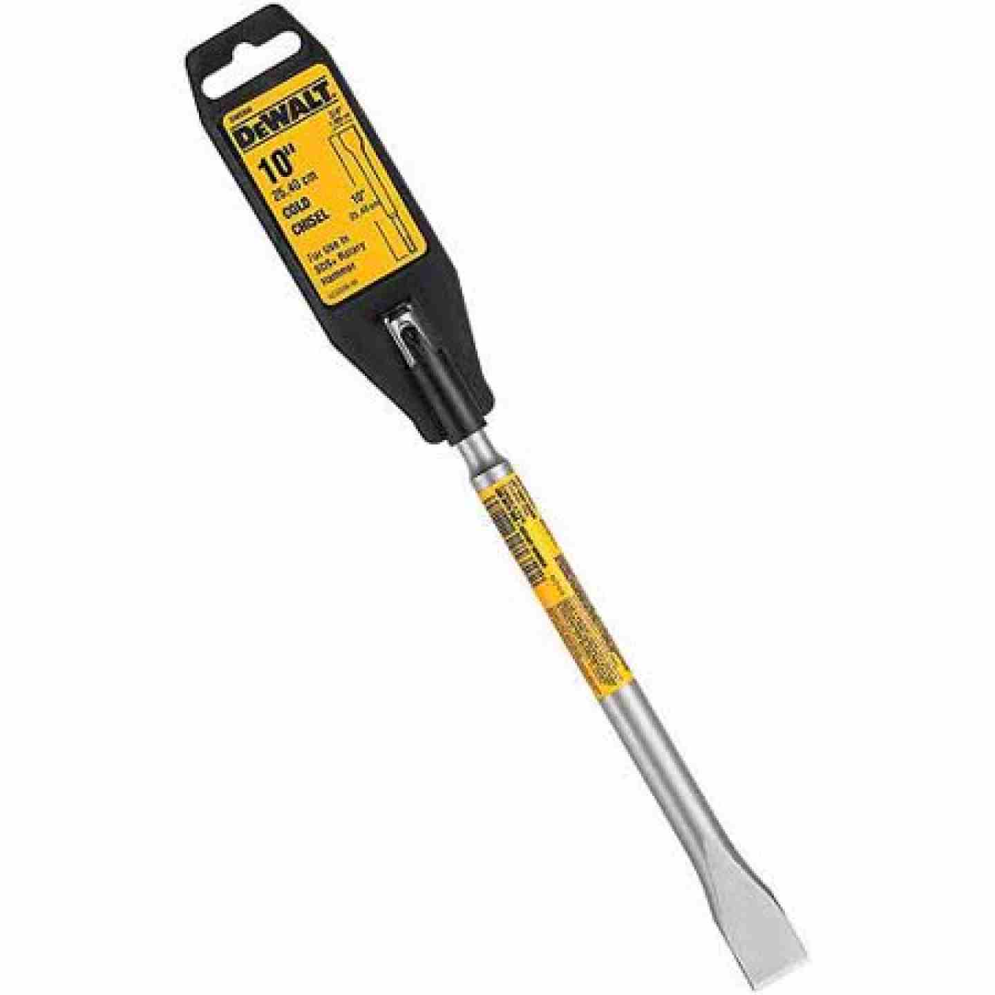 DeWalt 10in. SDS+ Steel Flat Cold Chisel Bit for SDS Rotary Hammers Image 1