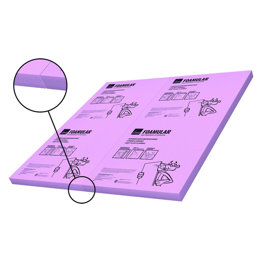 Foamular 250 3" x 48" x 96" SE Rigid Insulation Image 2