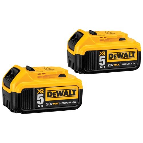 DeWalt 20V MAX* 5Ah Battery (2 Pack) Image 1