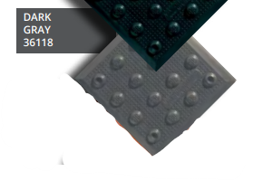 ADA Solutions 2x5 Replaceable Tile Dark Gray, 36118 Image 3