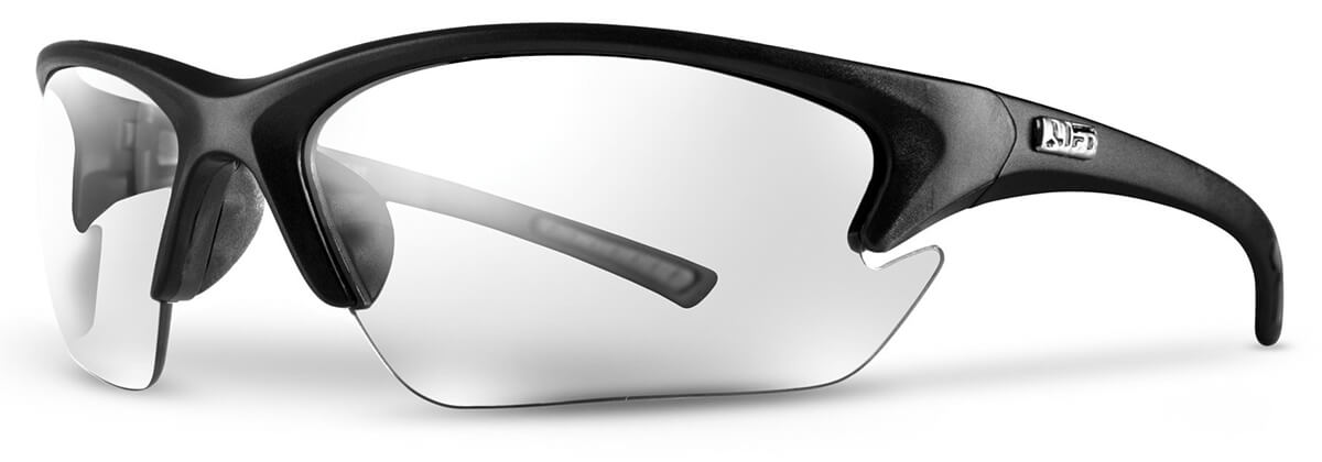 Lift Quest Safety Glasses Clear Lens w/ Black Frame 