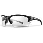 Lift Quest Safety Glasses Clear Lens w/ Black Frame Image 1