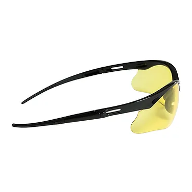 Jackson Safety Glasses with Black Frame and Amber Anti-Fog Lens Image 2