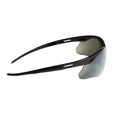 Jackson Safety Glasses with Black Frame and Smoke Lens Image 2