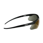 Jackson Safety Glasses Black Frame and Blue Mirror Lens Image 2