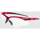 Jackson SG Safety Glasses with Red Frame and Clear Anti-Fog Lens Image 1