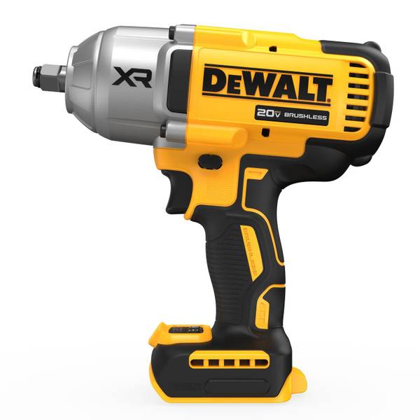 DeWalt 20V MAX* XR® 1/2 In. High Torque Impact Wrench with Hog Ring Anvil (Bare Tool) 