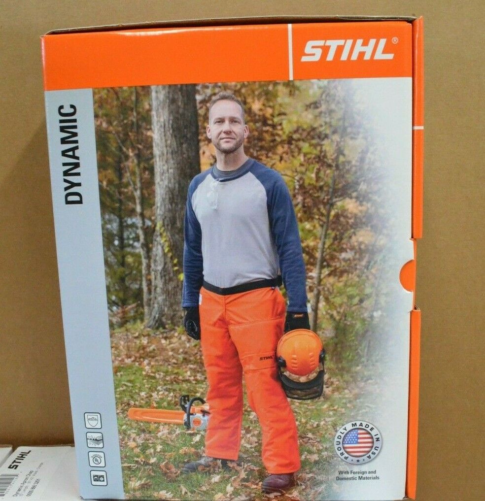 STIHL Dynamic Apron Orange Chaps  Image 1