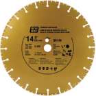 Grip Rite Steel-Cutting Premium Quality Segmented Blades14"x1"  Image 1