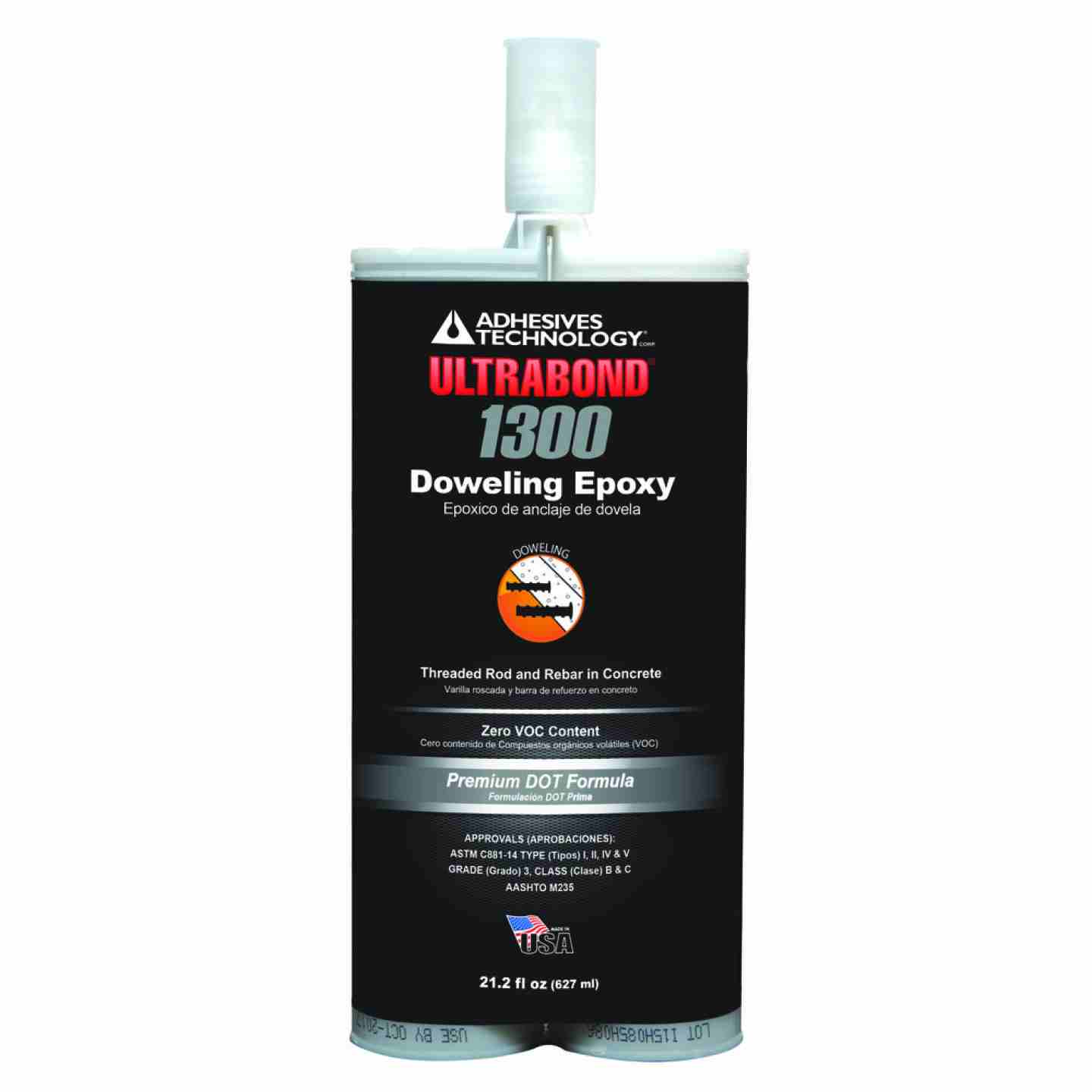UltraBond 1300 Anchor Epoxy 22 oz Cartridge Image 1