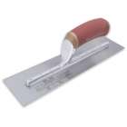 12" x 3" PemaShape Broken-In Finish Trowel Durasoft Handle Image 1