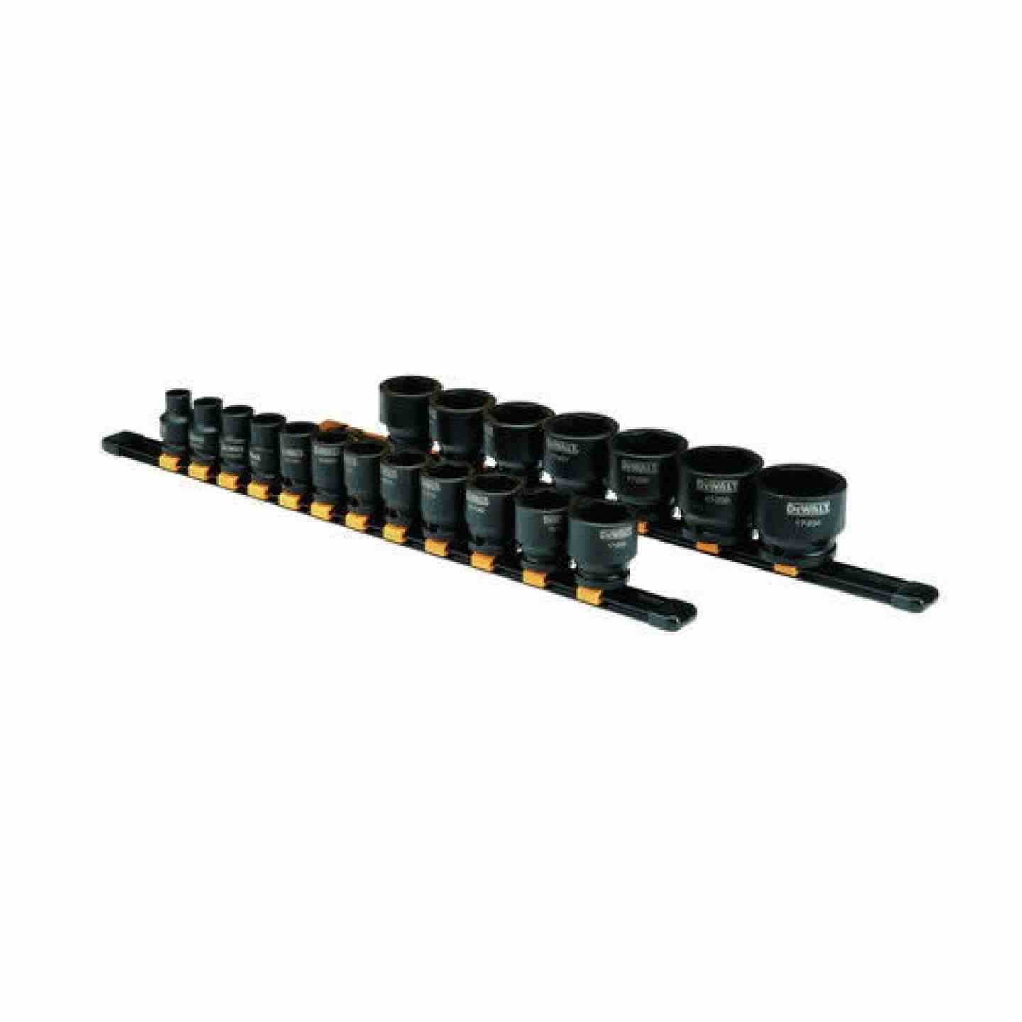 DeWalt 19 Piece 1/2 in. Drive Impact Socket Set 6 PT Image 1