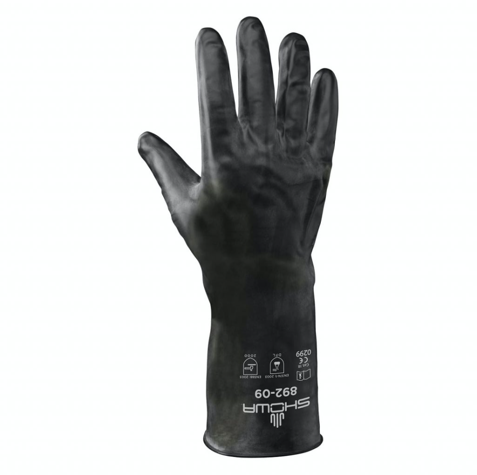 Showa Viton Chemical Resistant Glove, Size 11