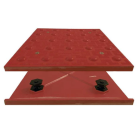 Access Tile 2x3 Rep ADA Brick Red ACC-R-2436-RD Image 1