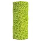 Green & Black Bonded Braided Nylon Mason's Line - 500' Tube Image 1