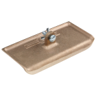 6" x 4" 1/4"R Bronze Walking Edger Image 1